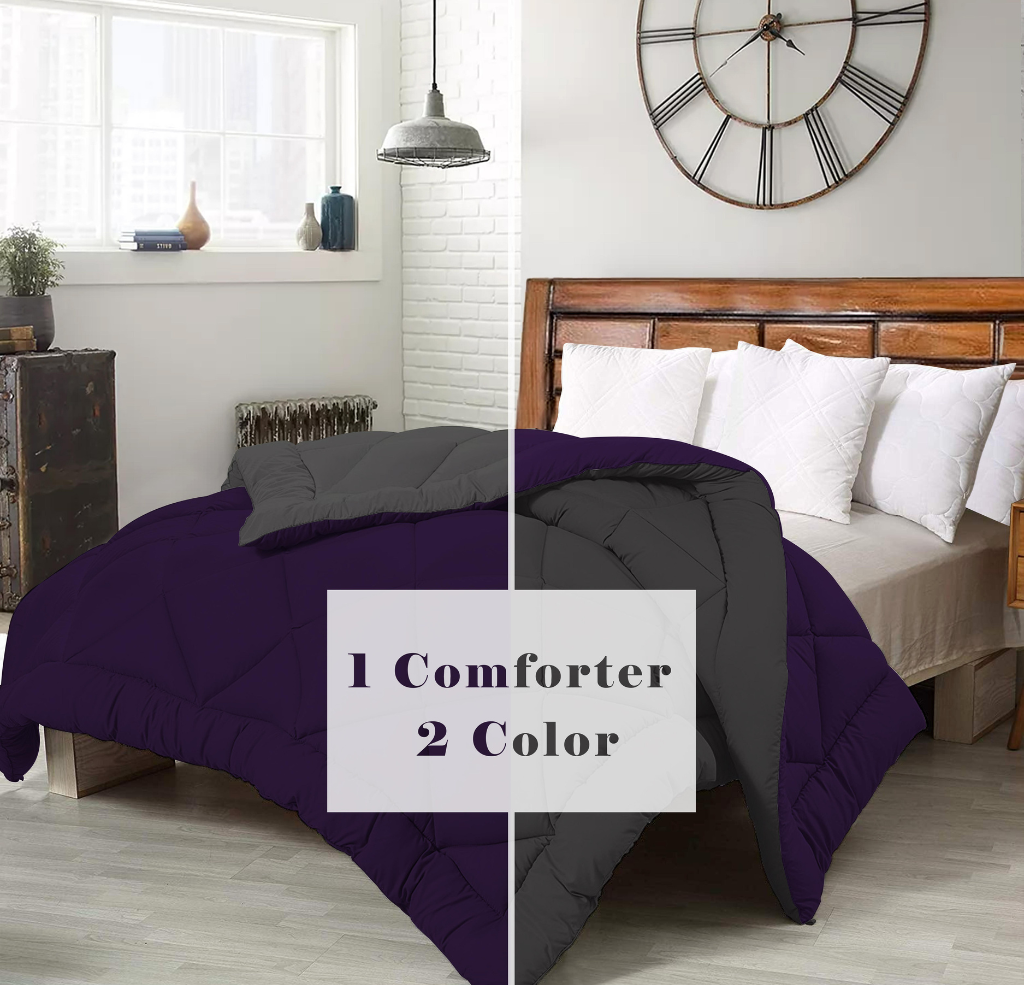 Luxury Quilted Comforter – Soft & Lightweight Bedding