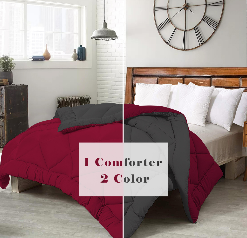 Luxury Quilted Comforter – Soft & Lightweight Bedding
