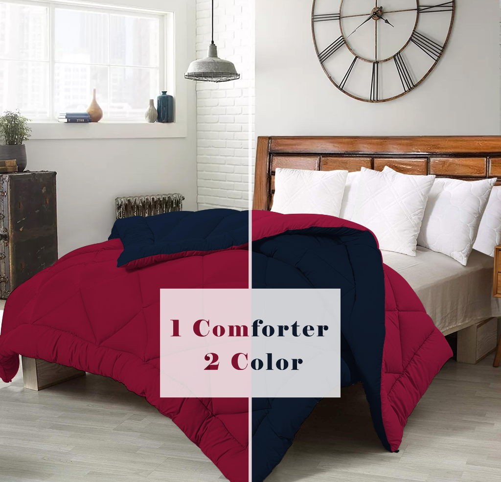 Luxury Quilted Comforter – Soft & Lightweight Bedding