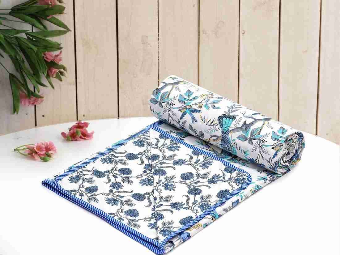 Hand Block Printed Cotton Jaipuri Dohar