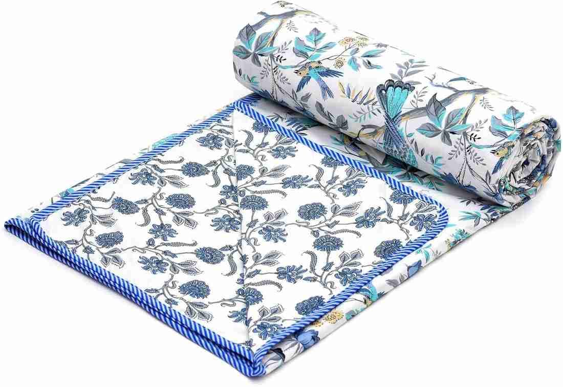 Hand Block Printed Cotton Jaipuri Dohar