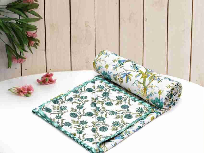 Hand Block Printed Cotton Jaipuri Dohar