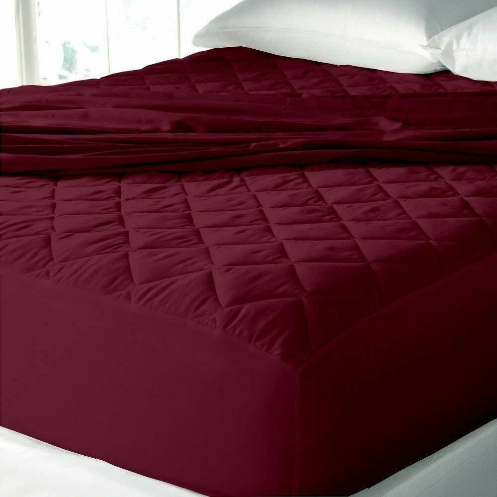 Quilted Fitted microfiber Waterproof Mattress Protector