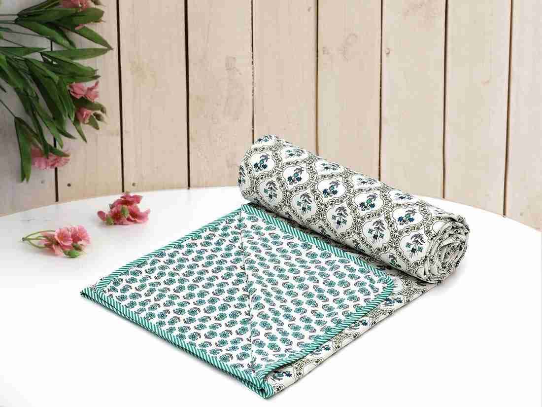 Hand Block Printed Cotton Jaipuri Dohar