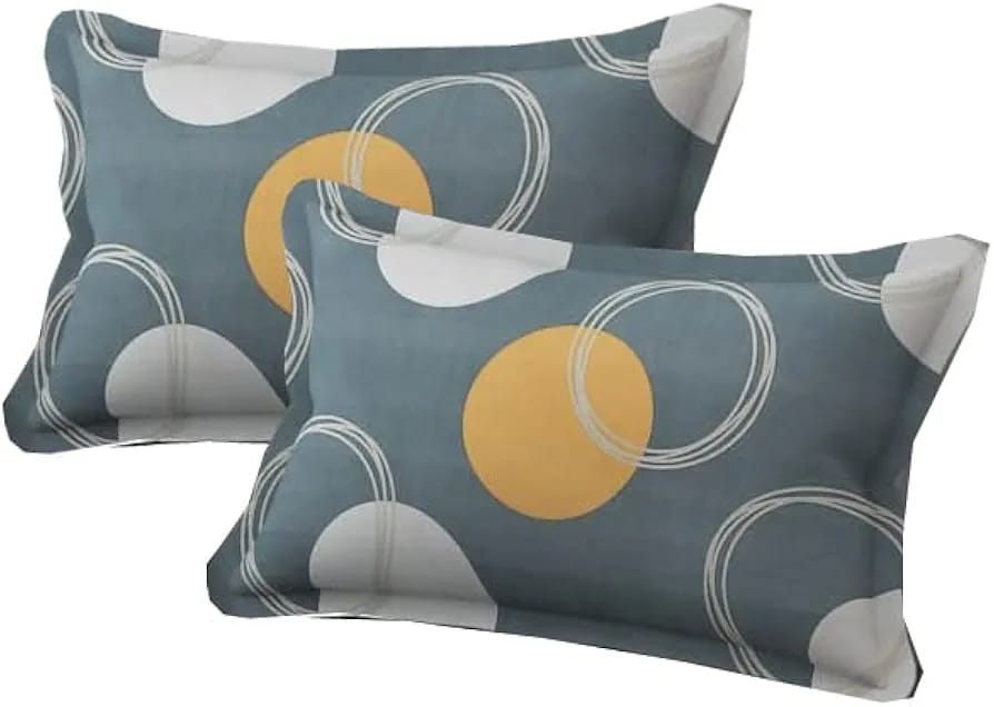 Floral Printed Cotton Bed Sheet with 2 Pillow Covers