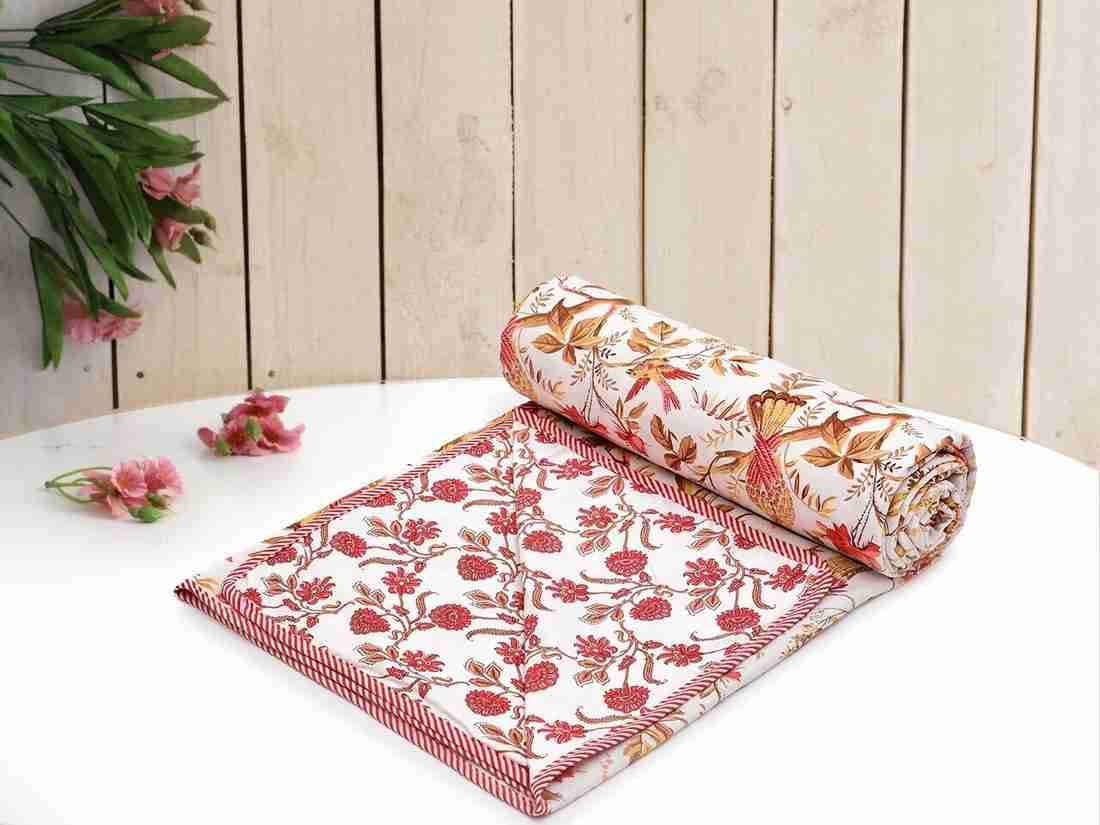 Hand Block Printed Cotton Jaipuri Dohar