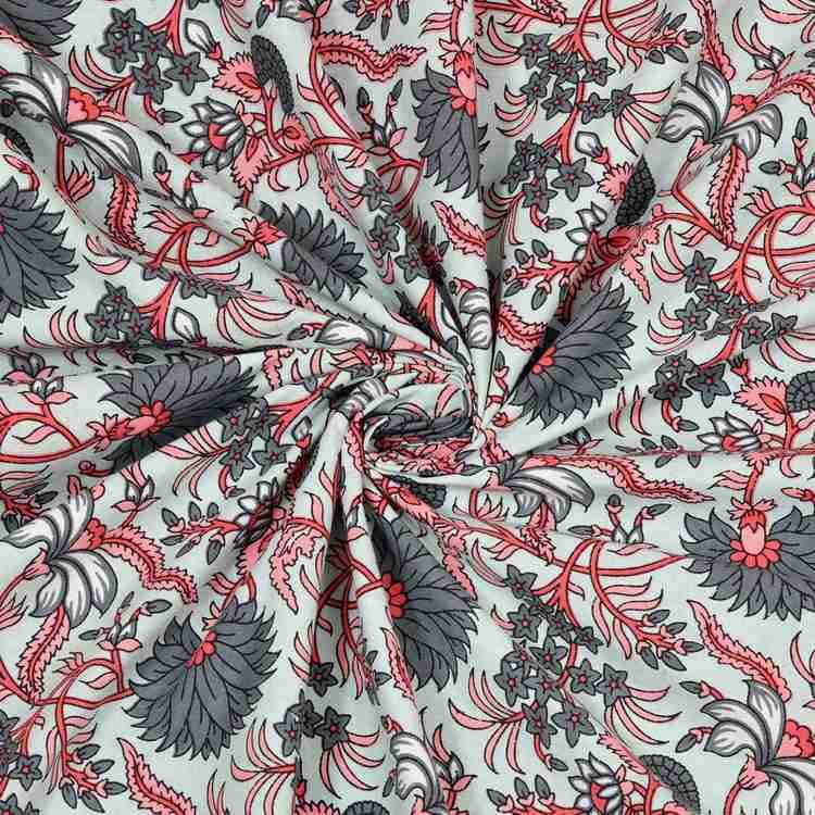 Cotton Printed Bed Sheet with 2 Pillow Covers