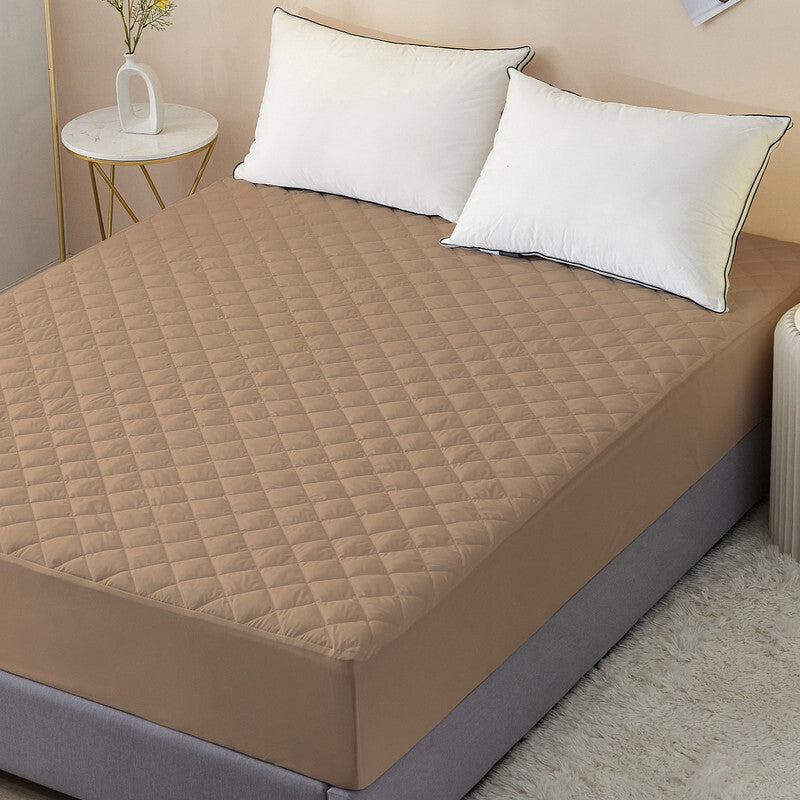 Quilted Fitted microfiber Waterproof Mattress Protector