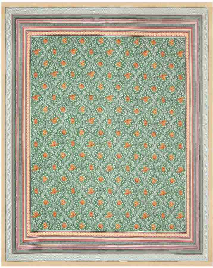 Cotton Printed Bed Sheet with 2 Pillow Covers