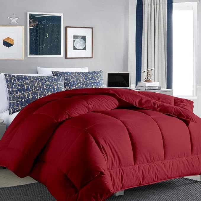 Luxury Quilted Comforter – Soft & Lightweight Bedding
