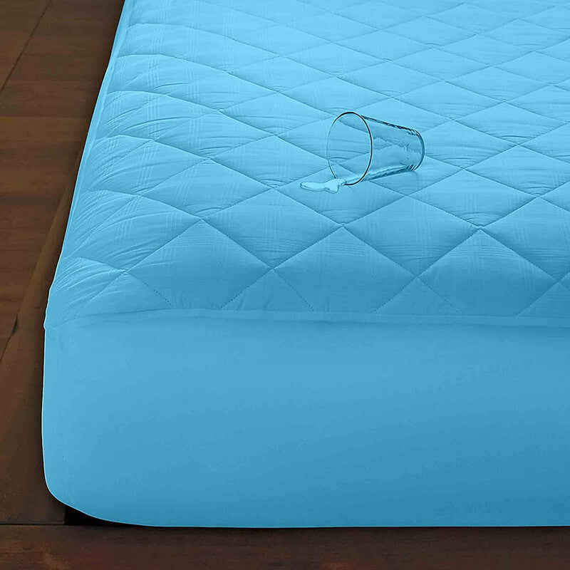 Quilted Fitted microfiber Waterproof Mattress Protector