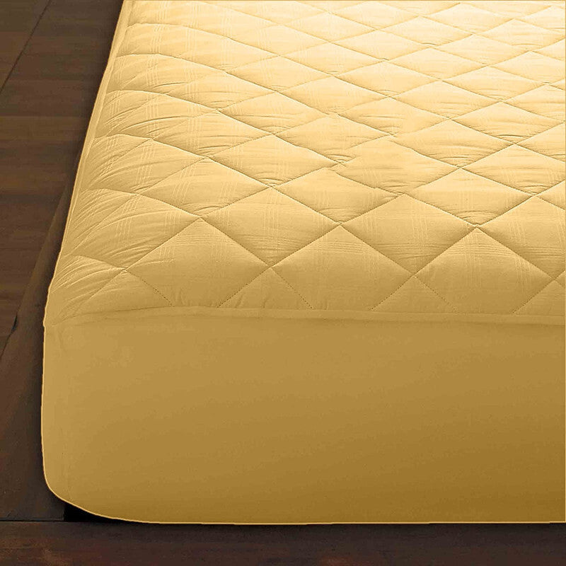 Quilted Fitted microfiber Waterproof Mattress Protector