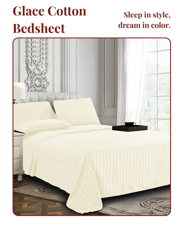 Glace Cotton Bedsheet