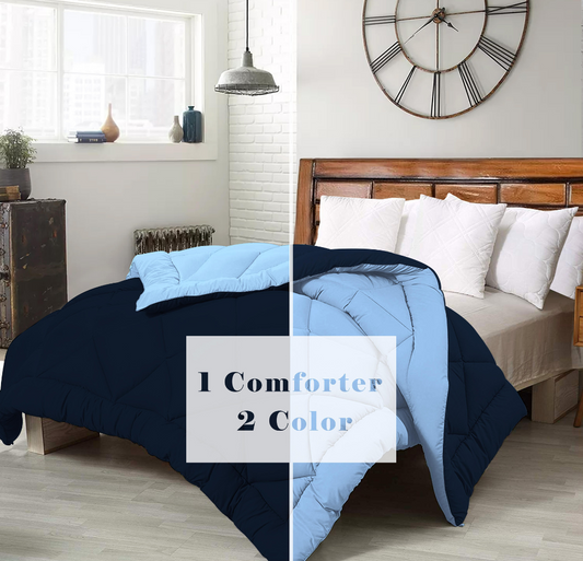 Luxury Quilted Comforter – Soft & Lightweight Bedding