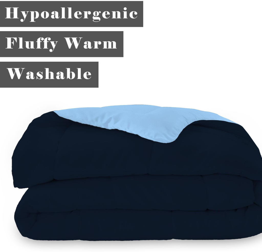Luxury Quilted Comforter – Soft & Lightweight Bedding