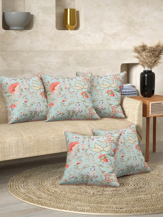 Floral Printed Cushion Covers Set