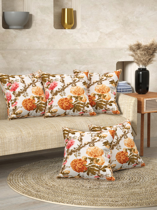 Floral Printed Cushion Covers Set