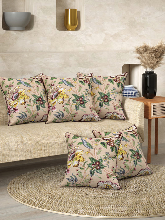 Floral Printed Cushion Covers Set