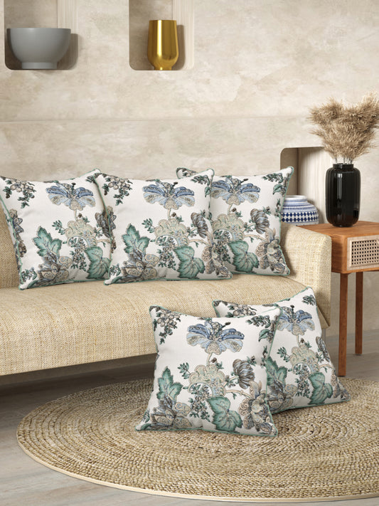 Floral Printed Cushion Covers Set