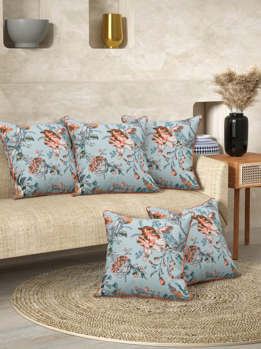 Floral Printed Cushion Covers Set
