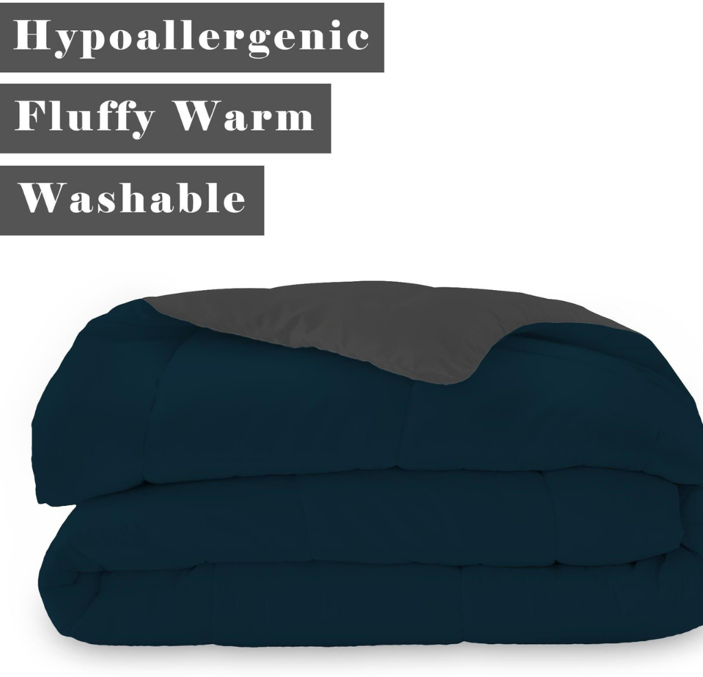 Luxury Quilted Comforter – Soft & Lightweight Bedding