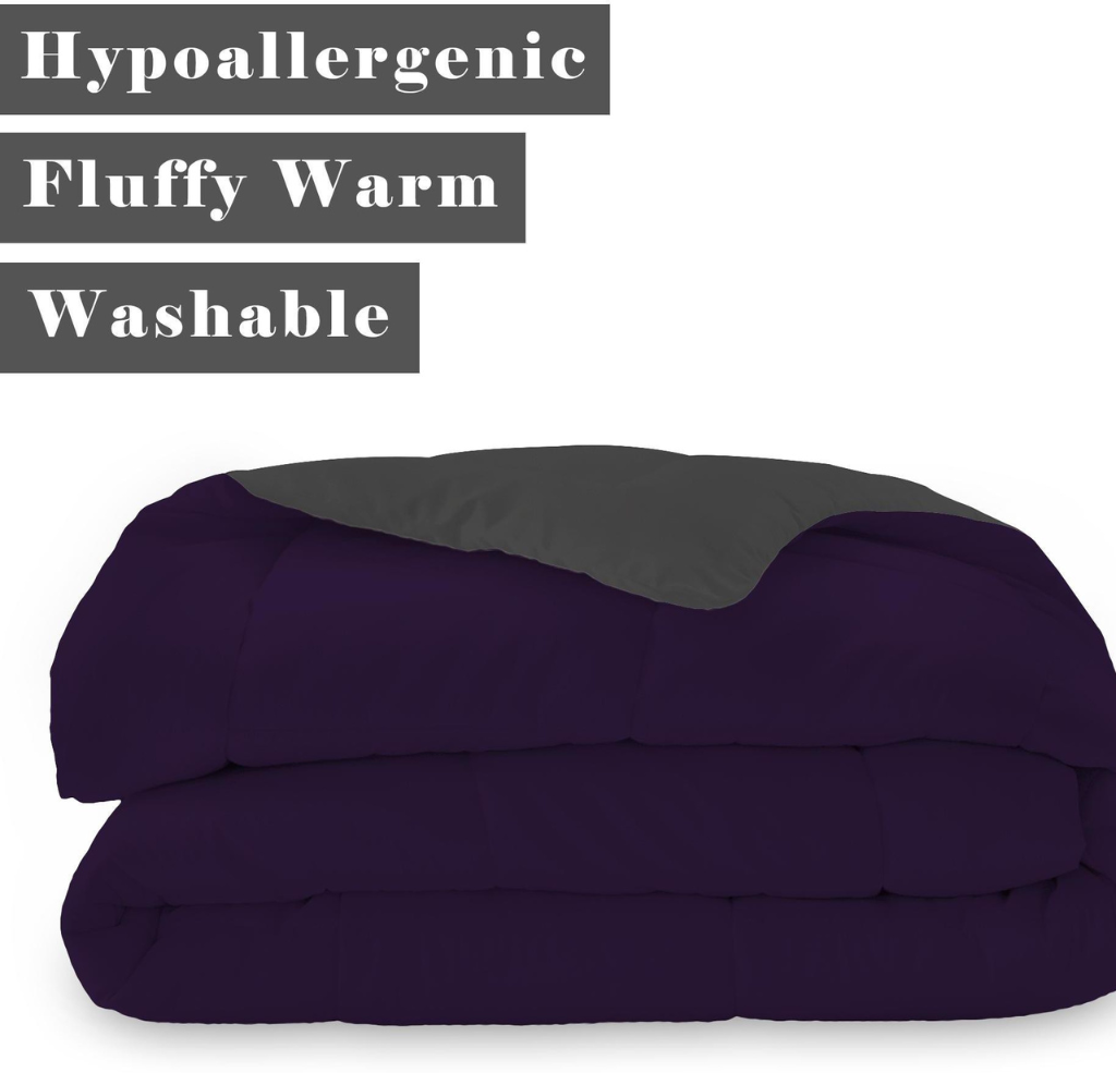 Luxury Quilted Comforter – Soft & Lightweight Bedding