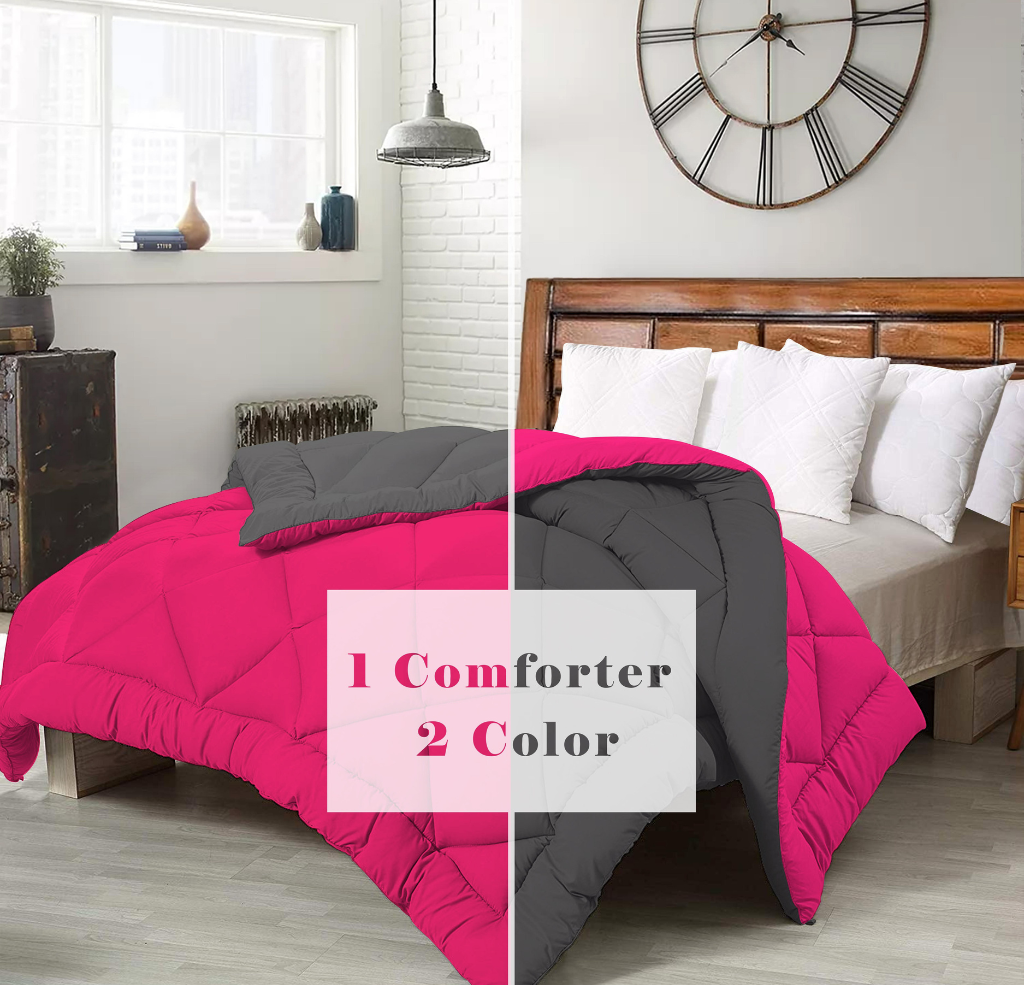 Luxury Quilted Comforter – Soft & Lightweight Bedding