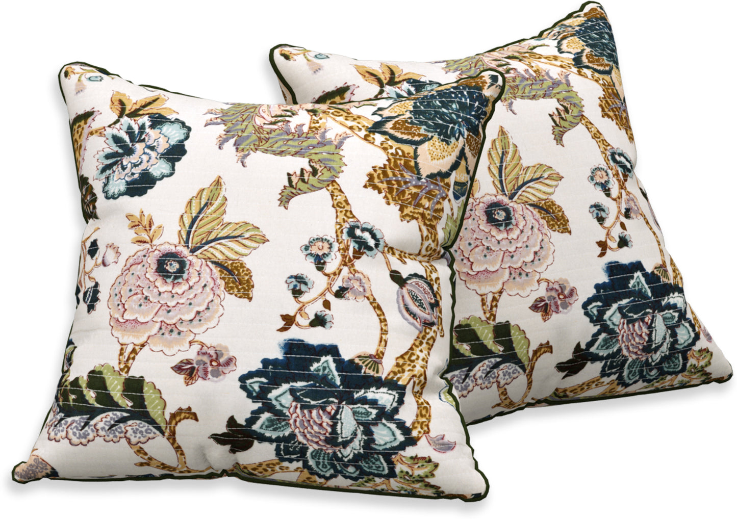 Floral Printed Cushion Covers Set