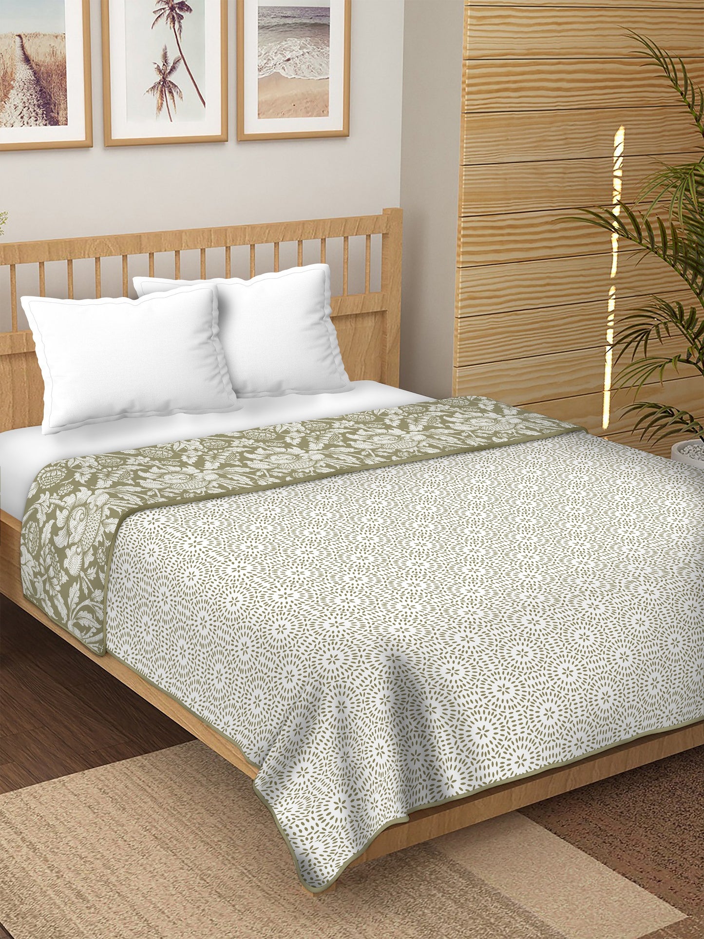 Hand Block Printed Cotton Jaipuri Dohar