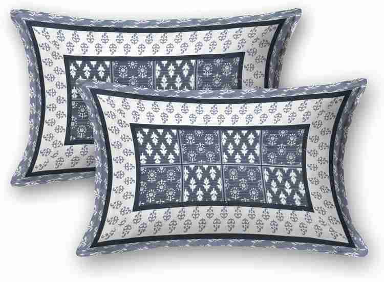 Cotton Printed  Bed Sheet with 2 Pillow Covers