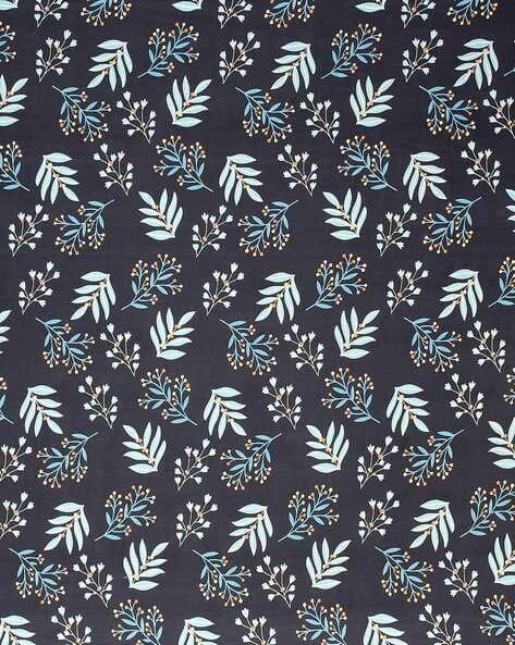 Floral Printed Cotton Bed Sheet with 2 Pillow Covers