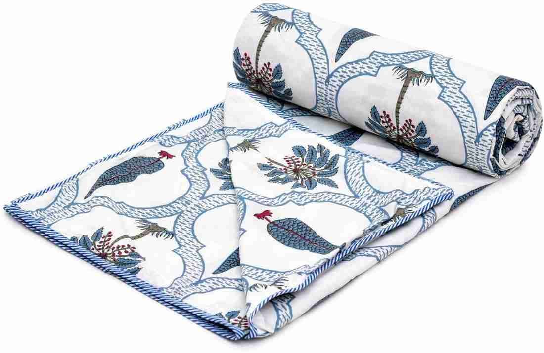 Hand Block Printed Cotton Jaipuri Dohar