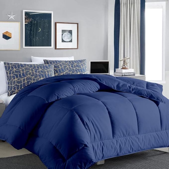 Luxury Quilted Comforter – Soft & Lightweight Bedding