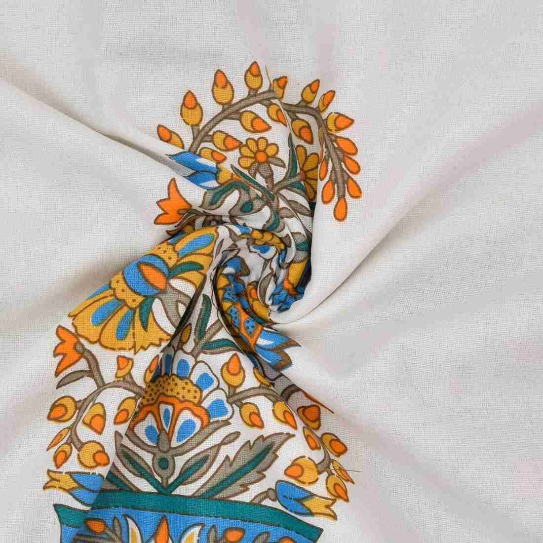 Hand Block Printed Cotton Jaipuri Dohar