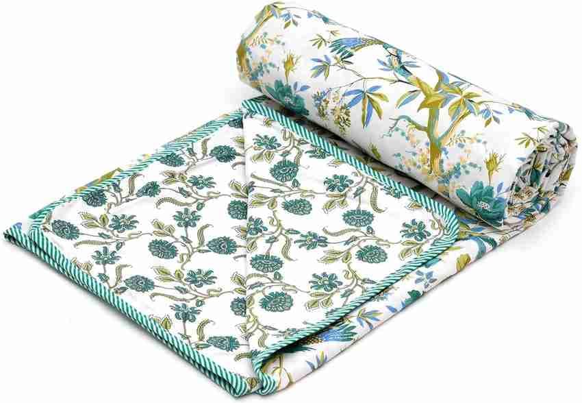 Hand Block Printed Cotton Jaipuri Dohar