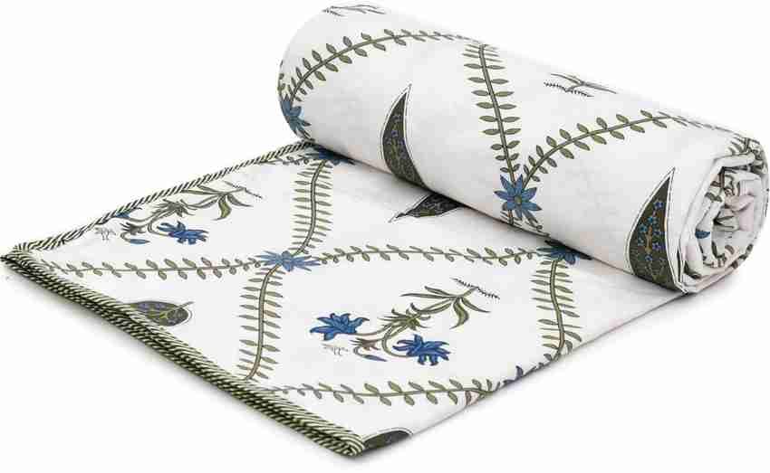 Hand Block Printed Cotton Jaipuri Dohar