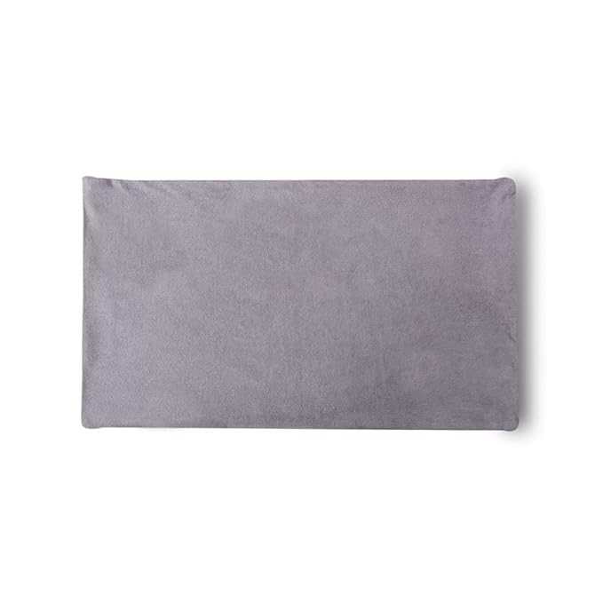 Solid Cotton Pillow Cover with Zipper Closure