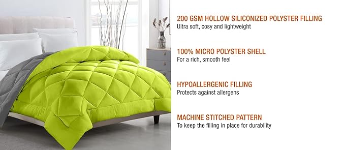 Luxury Quilted Comforter – Soft & Lightweight Bedding