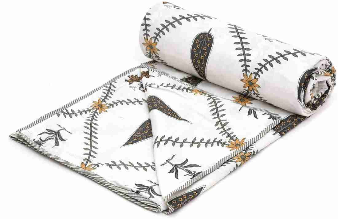 Hand Block Printed Cotton Jaipuri Dohar