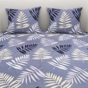 Floral Printed Cotton Bed Sheet with 2 Pillow Covers