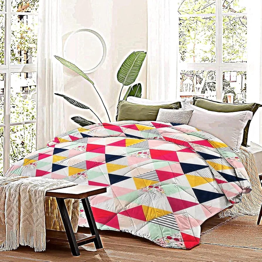 Luxury Quilted Comforter – Soft & Lightweight Bedding