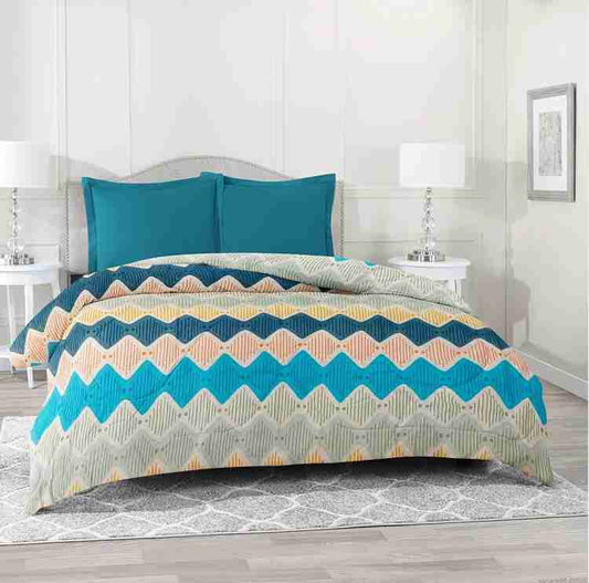 Luxury Quilted Comforter – Soft & Lightweight Bedding