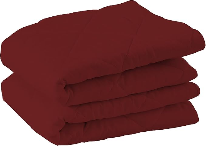 Solid Cotton Pillow Cover with Zipper Closure