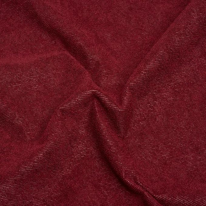 Solid Cotton Pillow Cover with Zipper Closure