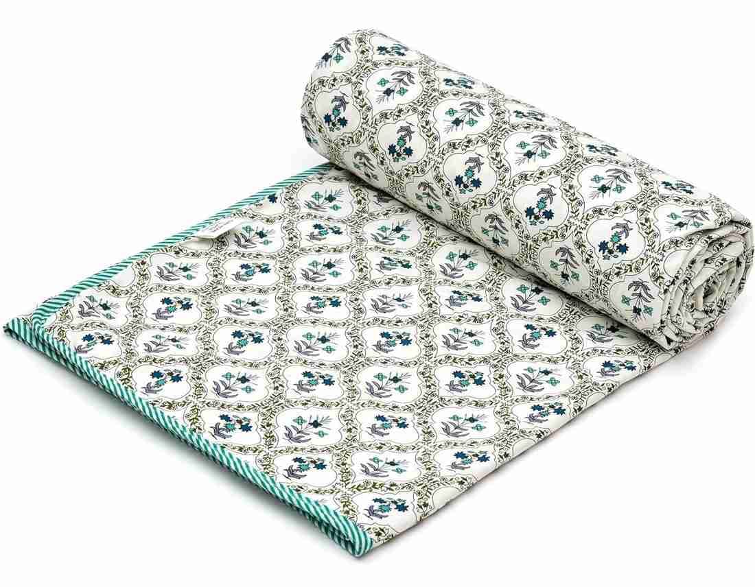 Hand Block Printed Cotton Jaipuri Dohar