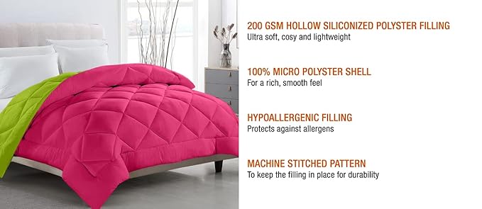Luxury Quilted Comforter – Soft & Lightweight Bedding