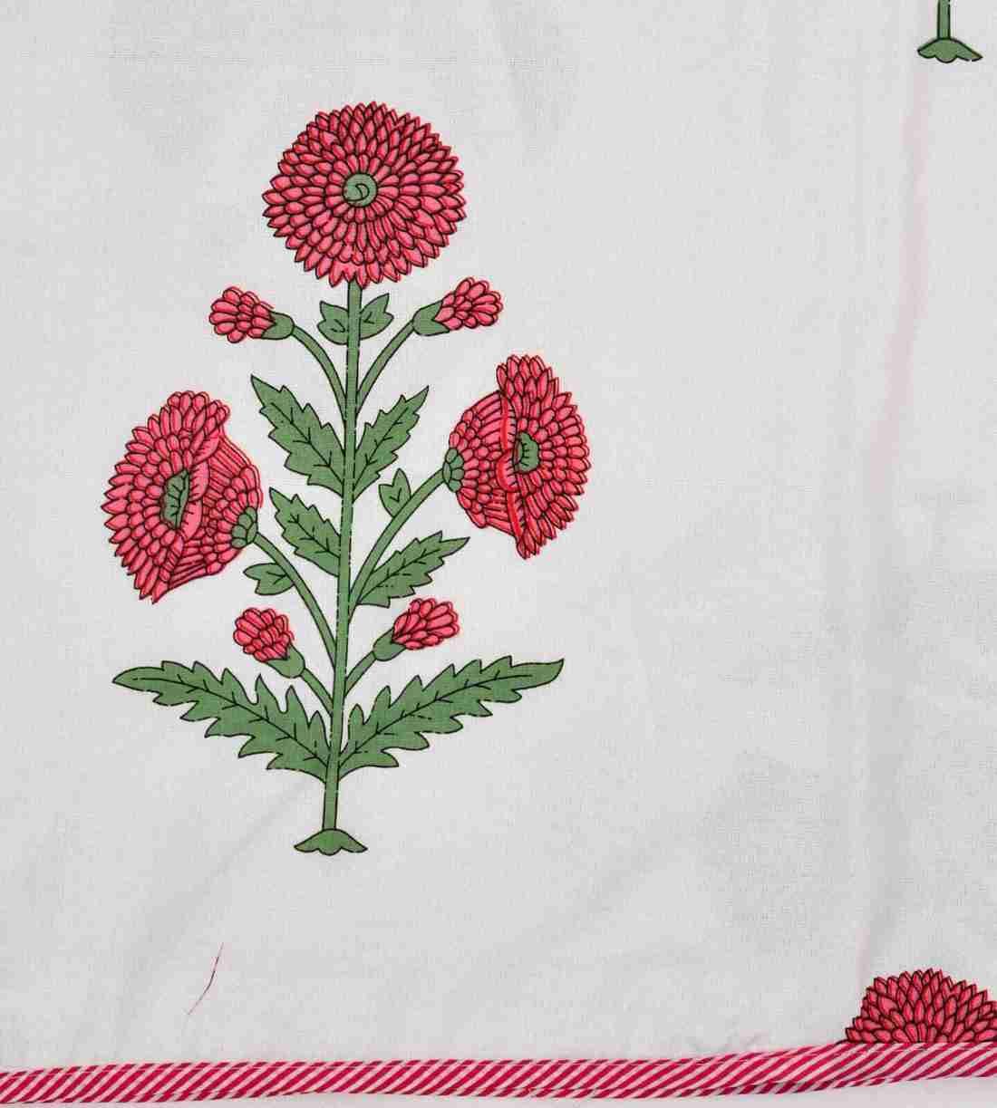 Hand Block Printed Cotton Jaipuri Dohar
