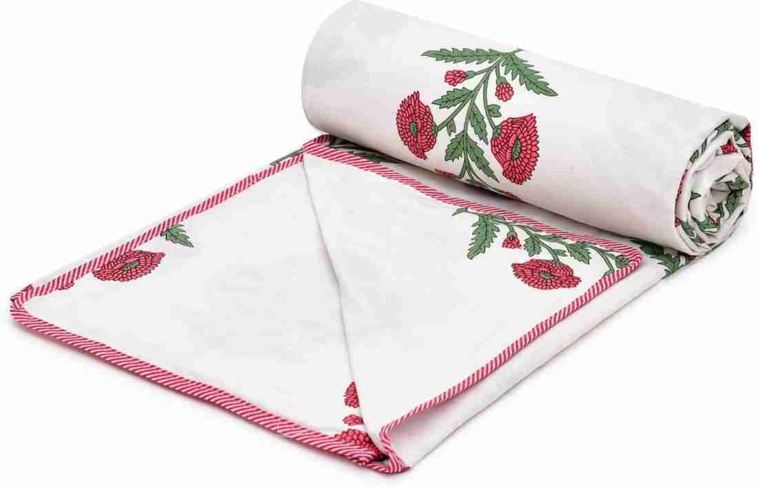 Hand Block Printed Cotton Jaipuri Dohar