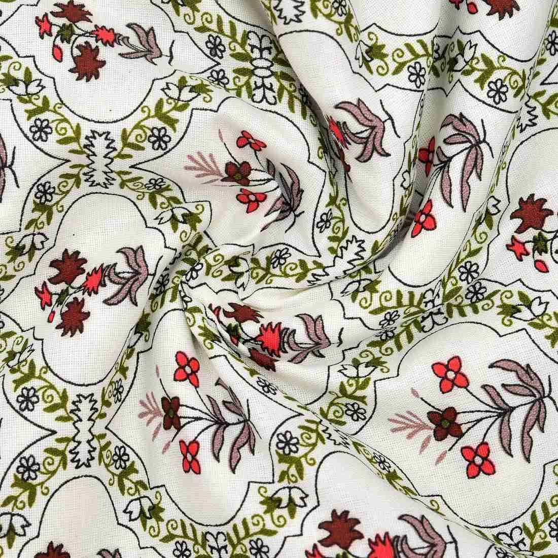 Hand Block Printed Cotton Jaipuri Dohar