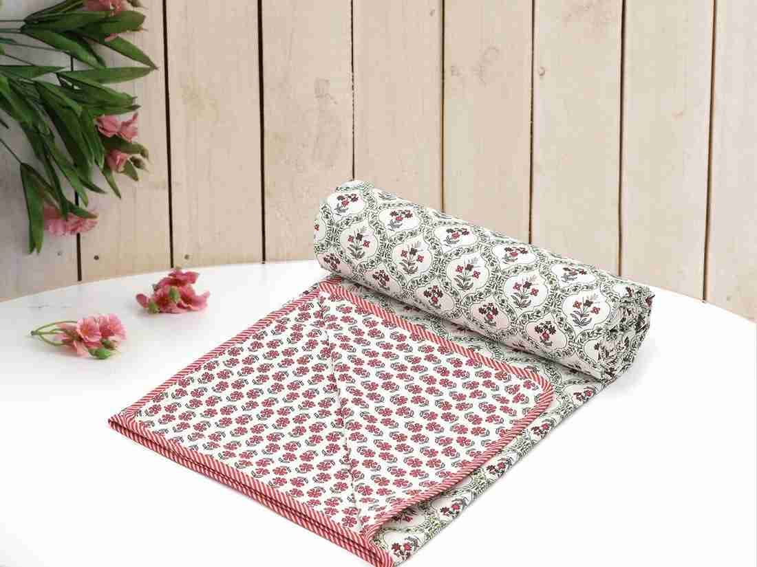 Hand Block Printed Cotton Jaipuri Dohar